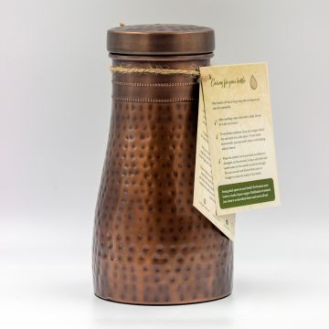 Sarveda: Copper Bedroom Jar - 1 Litre