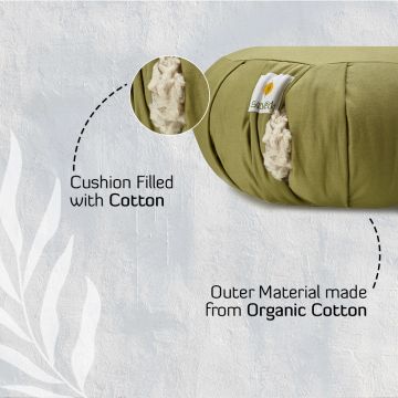Sarveda: Zabuton Cushion for Meditation & Yoga Practise - Grey