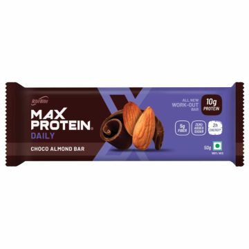 RiteBite Max Protein: Daily Choco Almond Bar- 50g