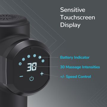 Caresmith: Charge X Massage Gun With Touchscreen Display
