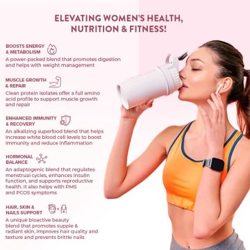 Wellbeing Nutrition: Her Superfood Plant Protein - Chocolate Peanut Butter - 30gm