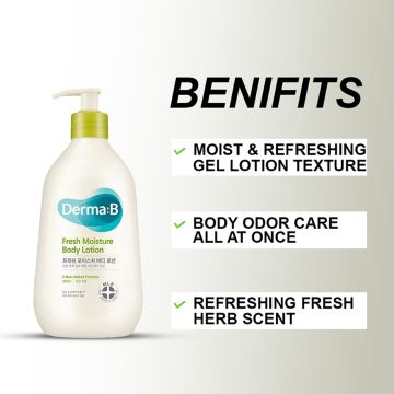 Derma B: Fresh Moisture Body Lotion - 400ml