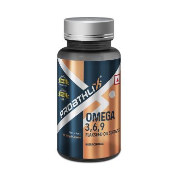 Proathlix: Omega 3 Fish Oil Softgels - 60 Capsules