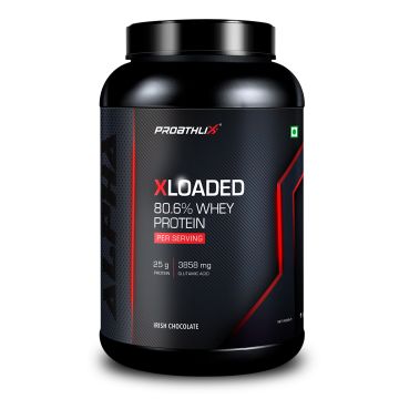 Xloaded 80.6% Whey Protein - Irish Chocolate - 1kg