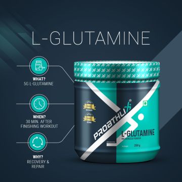 Proathlix: L-Glutamine - Unflavoured - 250gm                              