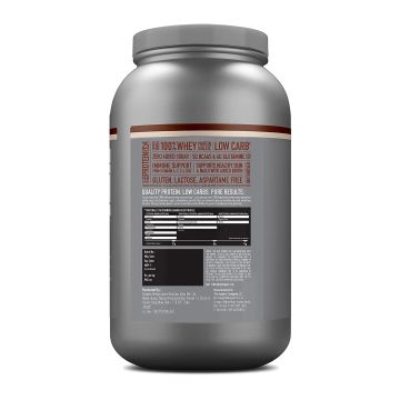 Isopure: Whey Protein Isolate Powder with Vitamins for Immune Support - 1kg - Cookies & Cream