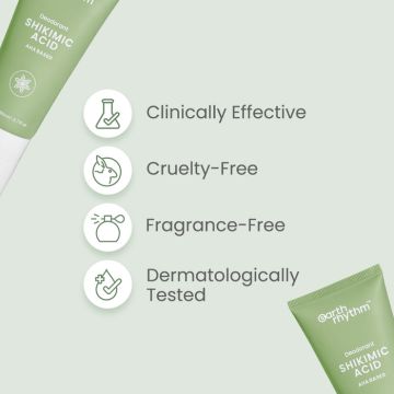 Earth Rhythm: Shikimic Acid Deodorant Roll-On