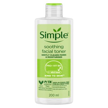 Simple: Skin Soothing Facial Toner - 200ml