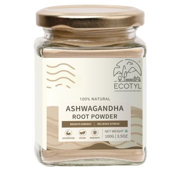 Ecotyl: Ashwagandha Root Powder for Mental Well Being | Energy Booster |100g