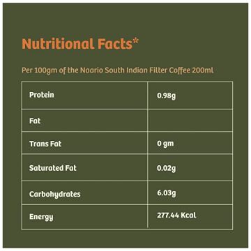 Naario: South Indian Filter Coffee Decoction (200ml * 2 units)