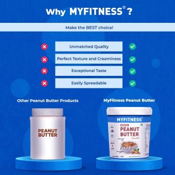 MYFITNESS: Original Crunchy Peanut Butter - 1250g