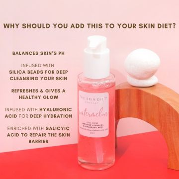 The Skin Diet Company: Watermelon Face Wash - 90ml