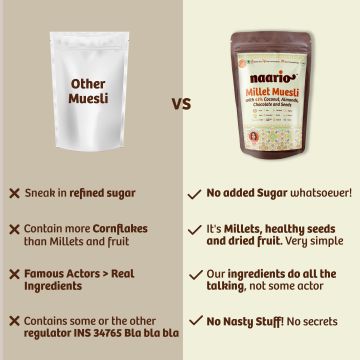 Naario: Millet Muesli 350gm