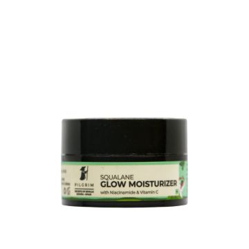 Pilgrim: Mini- Squalane Glow Moisturizer With Niacinamide + Vitamin C ( 6 Gm...
