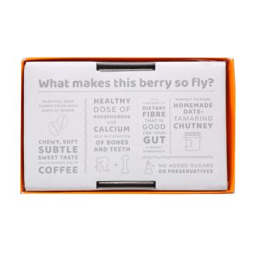 Flyberry Gourmet: Kalmi Dates (Khajoor/Khajur), 200g | 100% Natural | Rich in Calcium, Iron and Potassium | Instant Energy