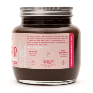 Flyberry Gourmet: Choco Hazelnut Spread, 250g | Sugarfree | Vegan | Keto & Diabetes Friendly