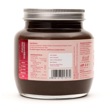 Flyberry Gourmet: Choco Hazelnut Spread, 250g | Sugarfree | Vegan | Keto & Diabetes Friendly