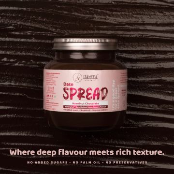 Flyberry Gourmet: Choco Hazelnut Spread, 500g | Sugarfree | Vegan | Keto & Diabetes Friendly
