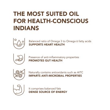 anveshan: Wood Cold Pressed Mustard Oil - 1L