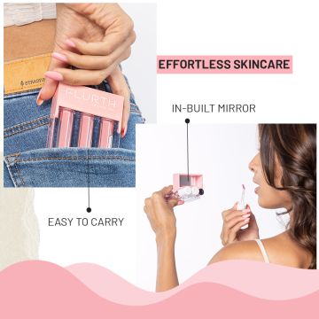 Flurth: 3-in-1 Korean Lip Moisturizing Trio - Day  I Vegan & Clean Ingredients I Lip Balm, Tinted Lip Balm & Lip Oil