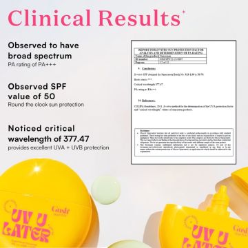 Gush: Beauty UV U Later Sunscreen Serum