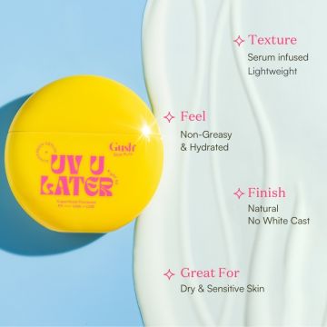 Gush: Beauty UV U Later Sunscreen Serum
