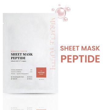 Village11 Factory: Miracle Youth Sheet Mask Peptide  23gm