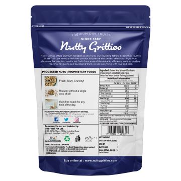 Nutty Gritties: Southern Pepper Cashew Nuts - 400g (2 Pack of 200g each)