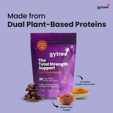 Gytree: The Total Strength Support Chocolate Protein (500gms)