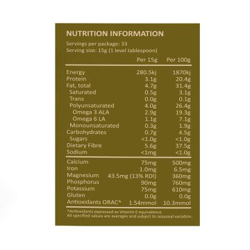 Nourish You: White Chia Seeds 500G