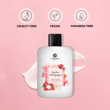 Carlton London: Lychee Champagne Body Lotion -250ml