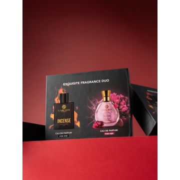 Carlton London: Exquisite Fragrance Duo - Incense 50ml & Blush 30ml Gift Set