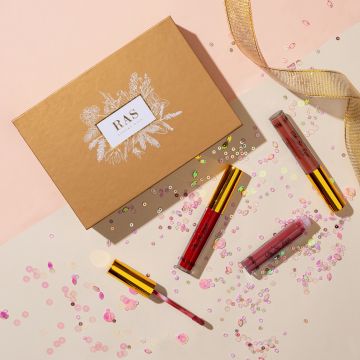 RAS Luxury Oils: Oh-So-Luxe Tinted Liquid Lip Balm Trio Set