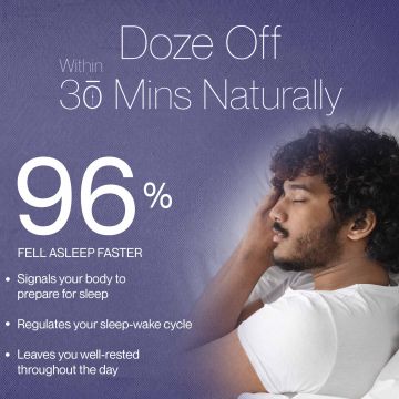 SETU: Melatonin 5mg - 30 Orally Dissolving Strips (Pack of 2) + Eye Mask | Promotes Relaxation & Sleep, Eases Jet Lag Strain, Non Habit Forming | Tasty Mint Flavour