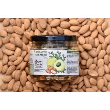 Honey and Spice: Amla Spread with Almond 350gm