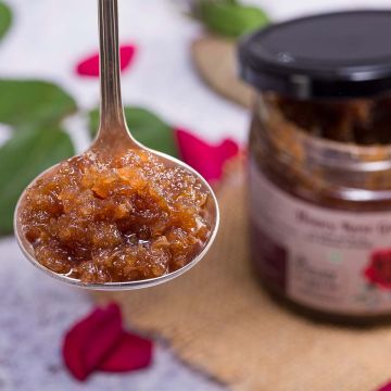 Honey and Spice: Honey rose Gulkand 400gm