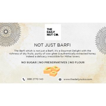 The Daily Nut Co.: NOT JUST BARFI
