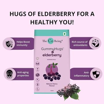 The Co Being: Elderberry Gummies - 60 Gummies