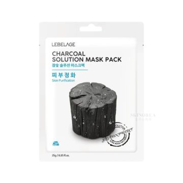 Lebelage: Charcoal Soluation Mask Pack - 10g