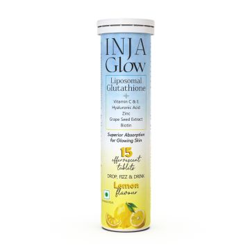 INJA Wellness: Glow Liposomal Glutathione-4x Effective-Enhances Skin Glow,...