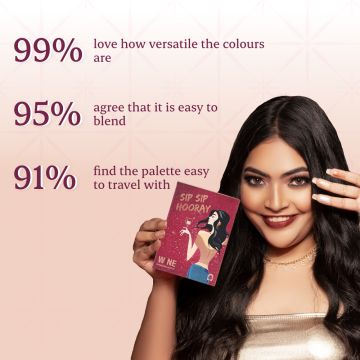 Typsy Beauty: Sip Sip Hooray Wine  Eyeshadow Palette