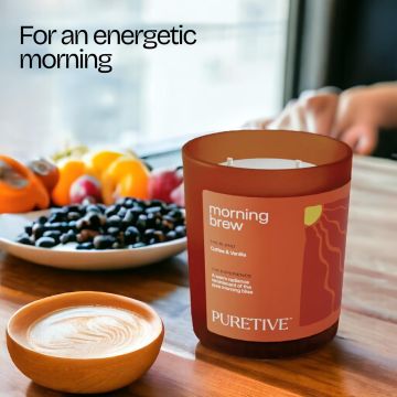 Puretive: Celestial Gift Box | Morning Brew and Blooming Evening Candles