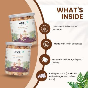 MOS Bakery: Coconut Cookies - 150gm