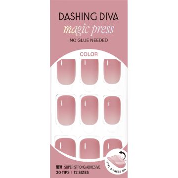 Dashing Diva:    MAGICPRESS Pink BlushRegular (Round)