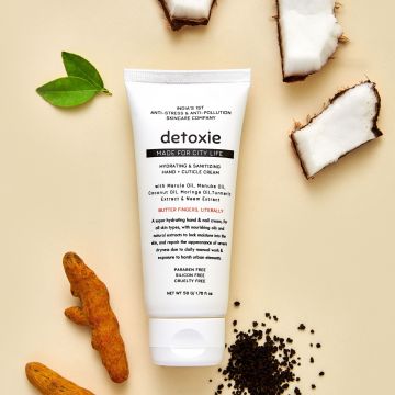 Detoxie: Detoxie Hydrating & Sanitizing Hand & Cuticle Cream 50g