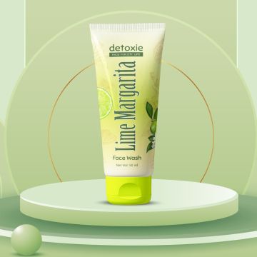 Detoxie: Detoxie Lime Margarita Face Wash 50 ML