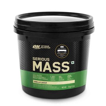 Optimum Nutrition: Serious Mass Weight Gainer Powder - 5kg - Chocolate