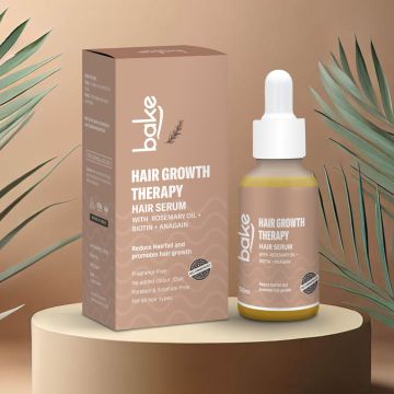 Bake Cosmetics: Rosemary + Biotin + Anagain Hair Growth Serum for Hair Growth & Hairfall Control