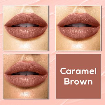 Jaquline USA: Color Me Matte Liquid Lipstick 5ml Caramel Brown