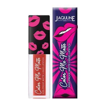 Jaquline USA: Color Me Matte Liquid Lipstick 5ml Spice Orange